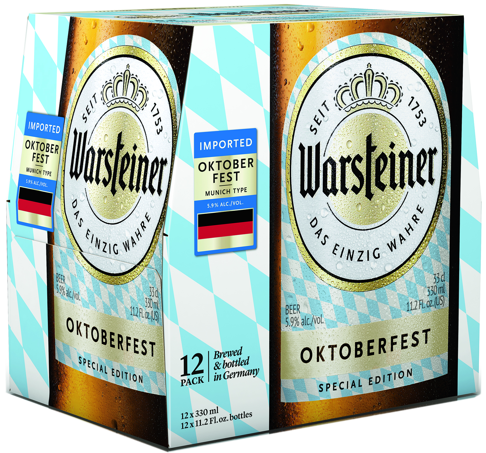 Warsteiner Octoberfest 12 Pack Cans
