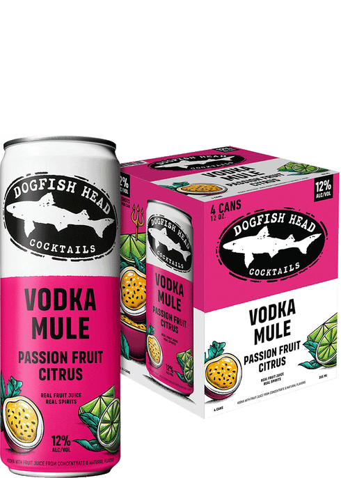 Dogfish Head Vodka Mule Passion Fruit Citrus