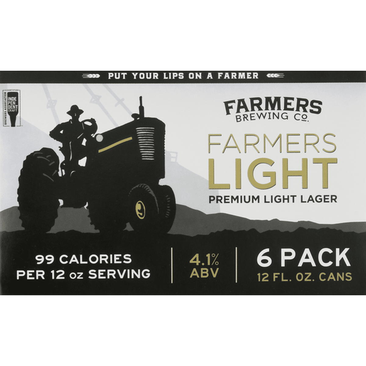Barn Brew Farmers Lager 6 Pack Cans