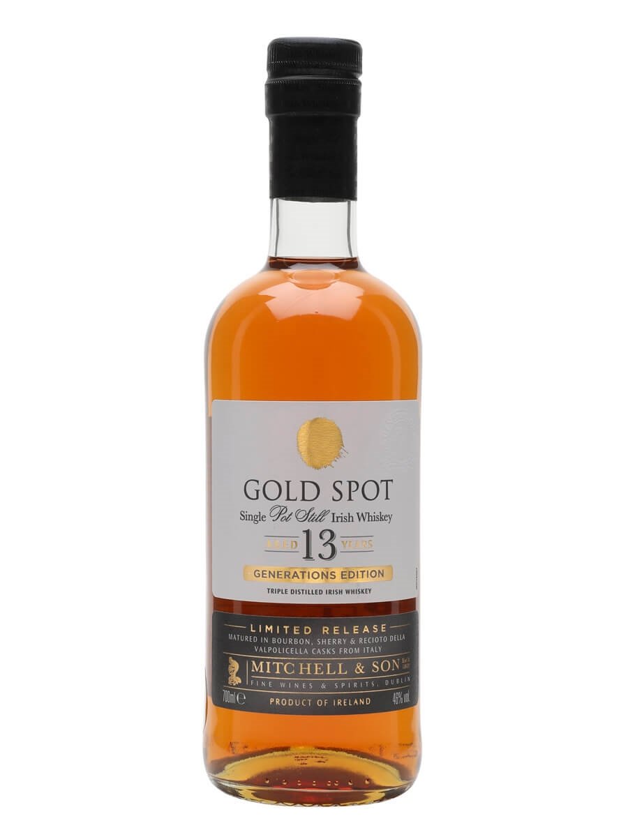 Gold Spot 13 year old Generations Irish Whiskey