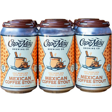 Cape May Mexican Coffee Stout 6 Pack Cans