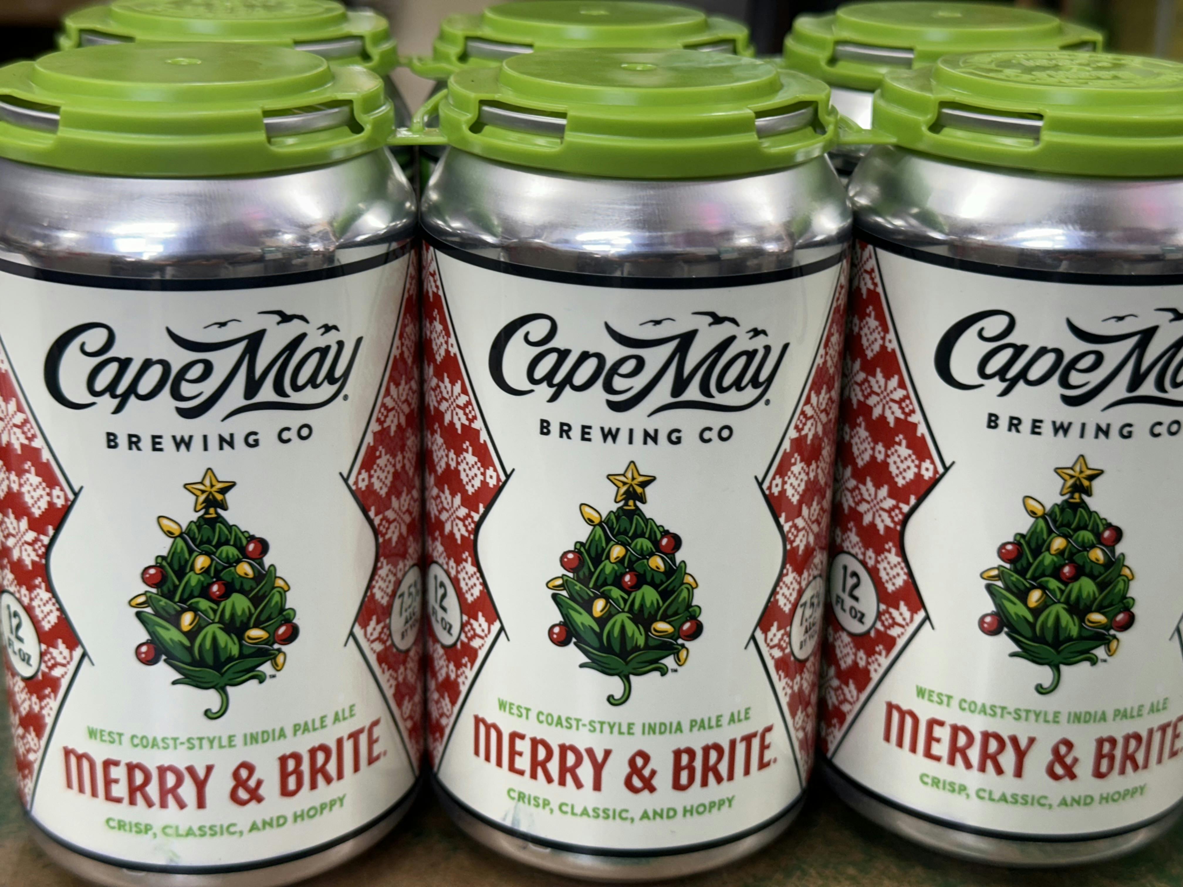 Cape May Merry And Brite 6 Pack Cans