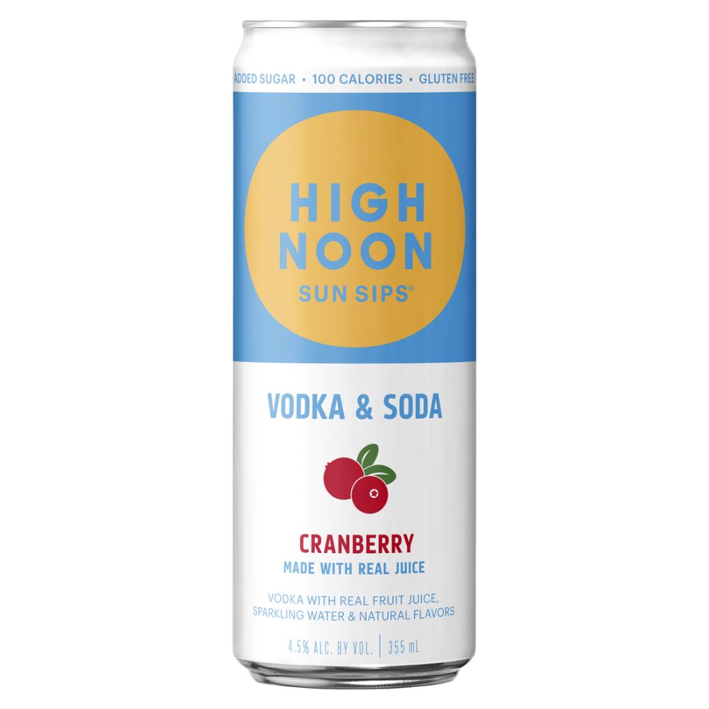 High Noon Cranberry 4 Pack Cans