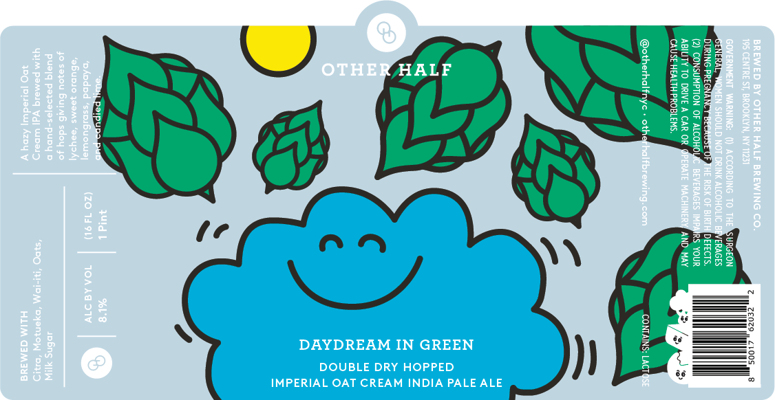 Other Half Daydream In Green 4 Pack Cans