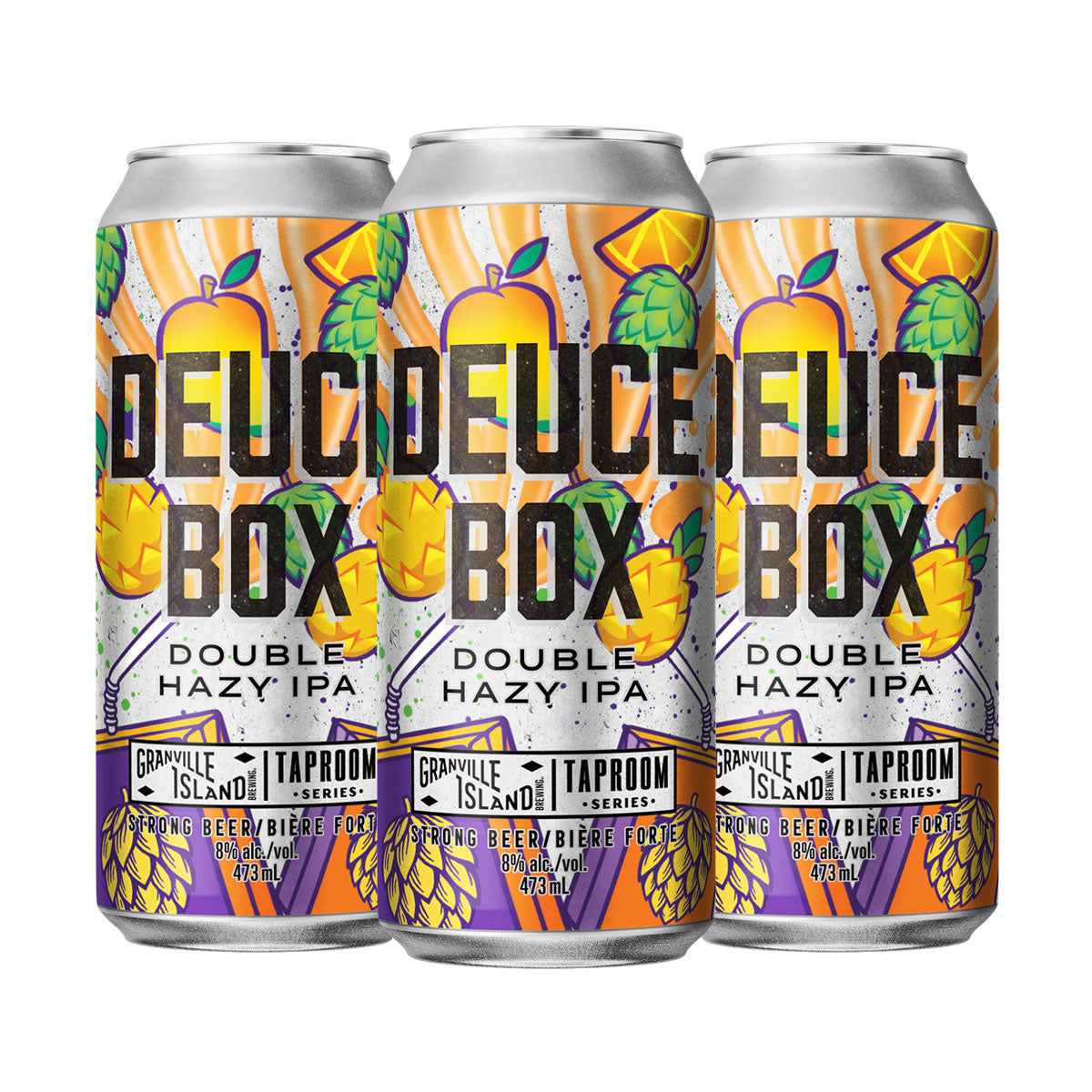 Double Tap Hui-Hui Hazy IPA 4 Pack Cans