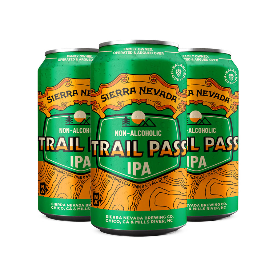 Sierra Trail Pass IPA Non-Alcoholic 6 Pack Cans