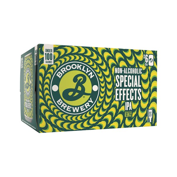 Brooklyn Special Effects GIPA 6 Pack Cans Non-Alcoholic