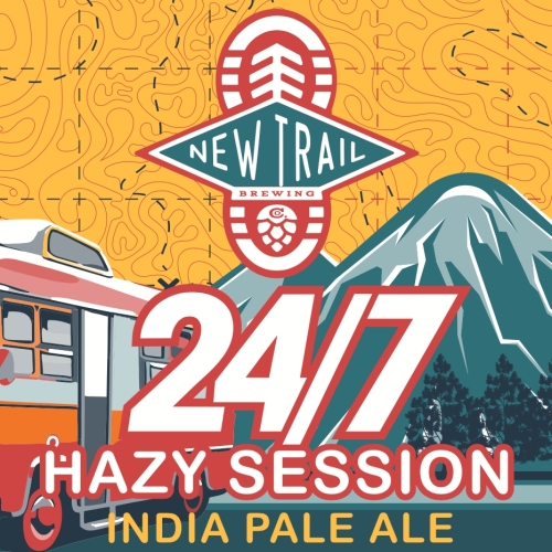 New Trail 24/7 Hazy Session IPA 15 Pack Cans