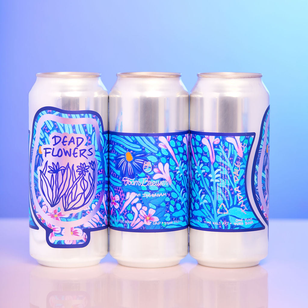 Foam Brewers Dead Flowers 4 Pack Cans