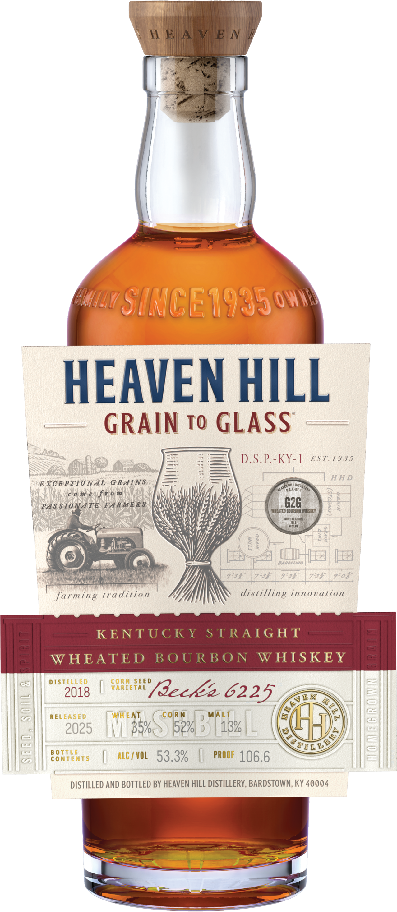 Heaven Hill G To G Beck's 6225 Bourbon