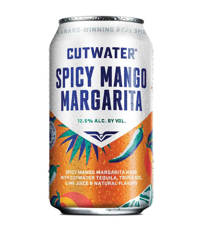 Cutwater Spicy Mango Margarita 4 Pack Cans