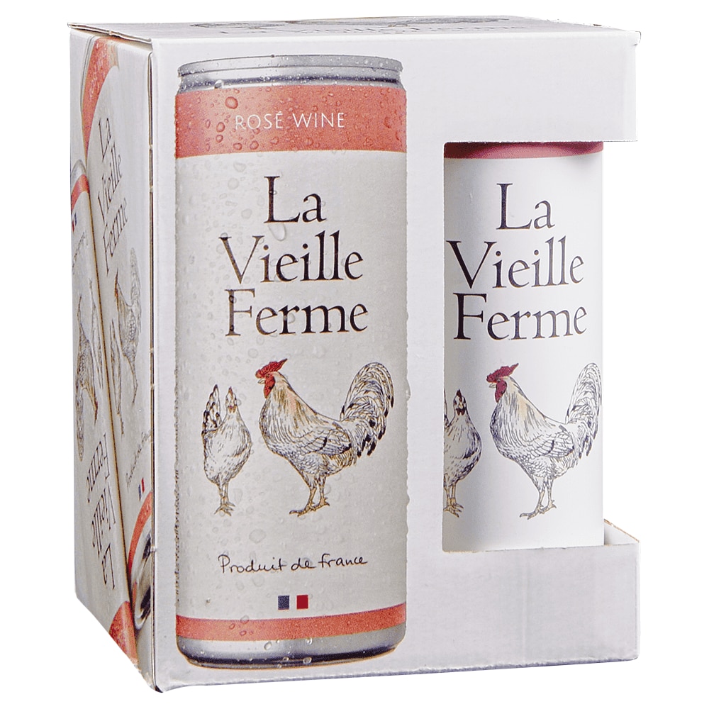 La Vieille Ferm 4 Pack Rose Wine