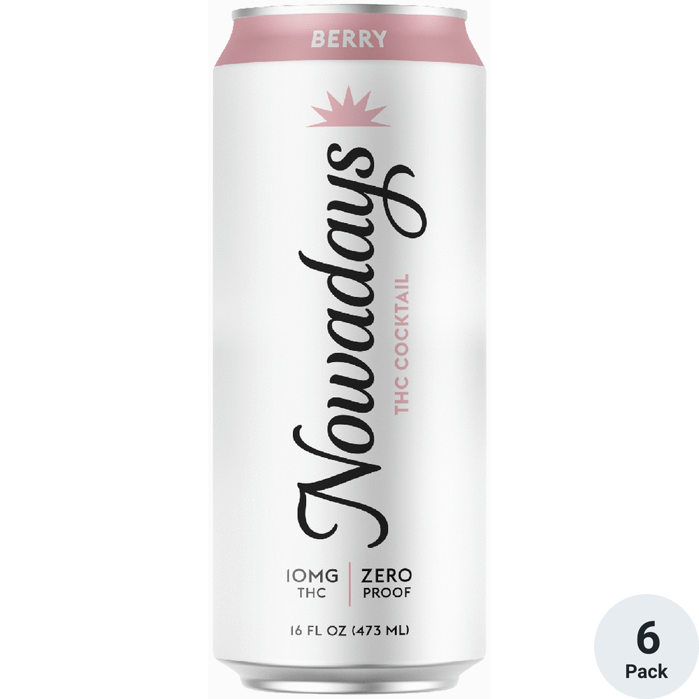 Nowadays Berry 6 Pack Cans
