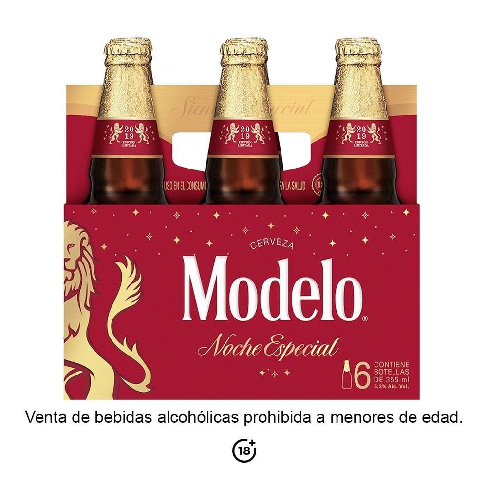 Modelo Noche Especial 6 Pack Bottles