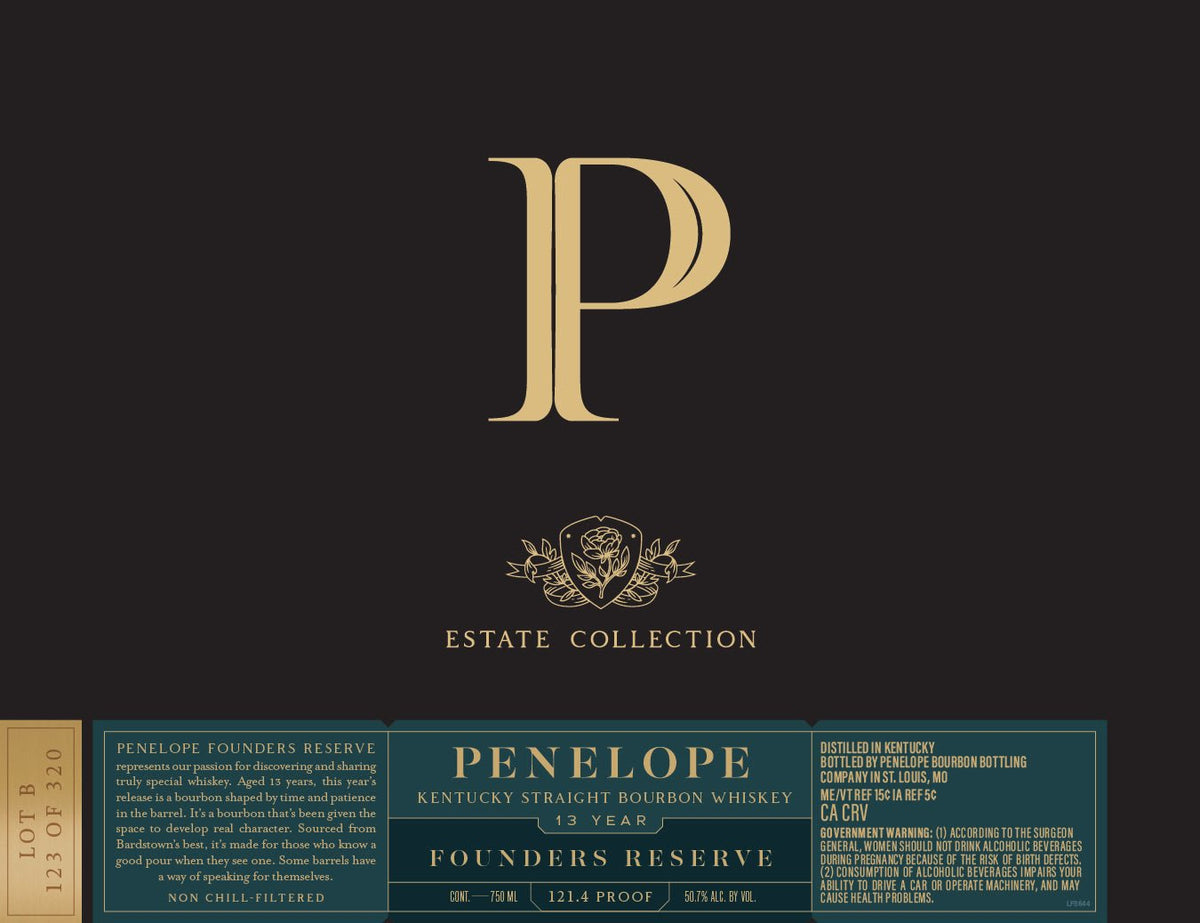 Penelope Founders Reserve 13 year old Bourbon