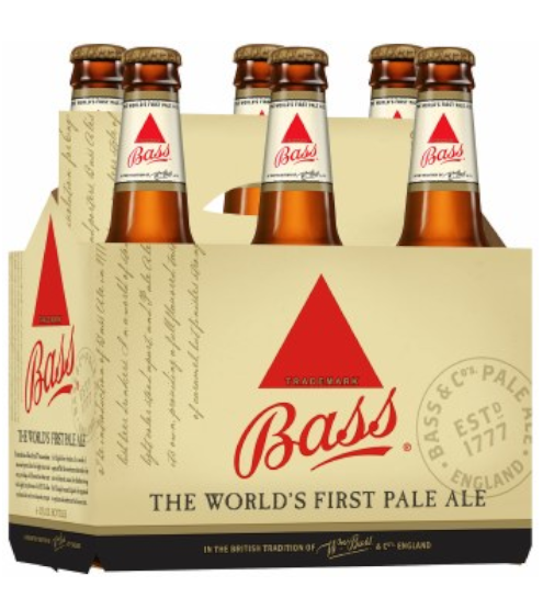 Bass Pale Ale 6 Pack Bottles