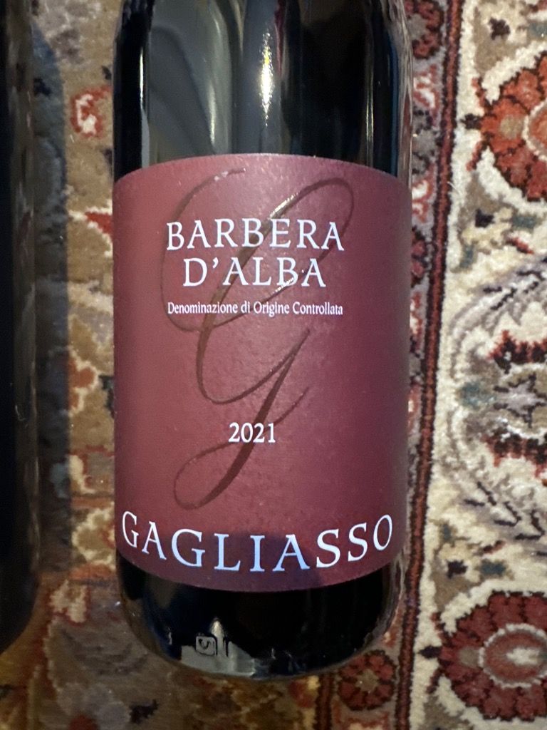 Gagliasso Barbera Red Wine