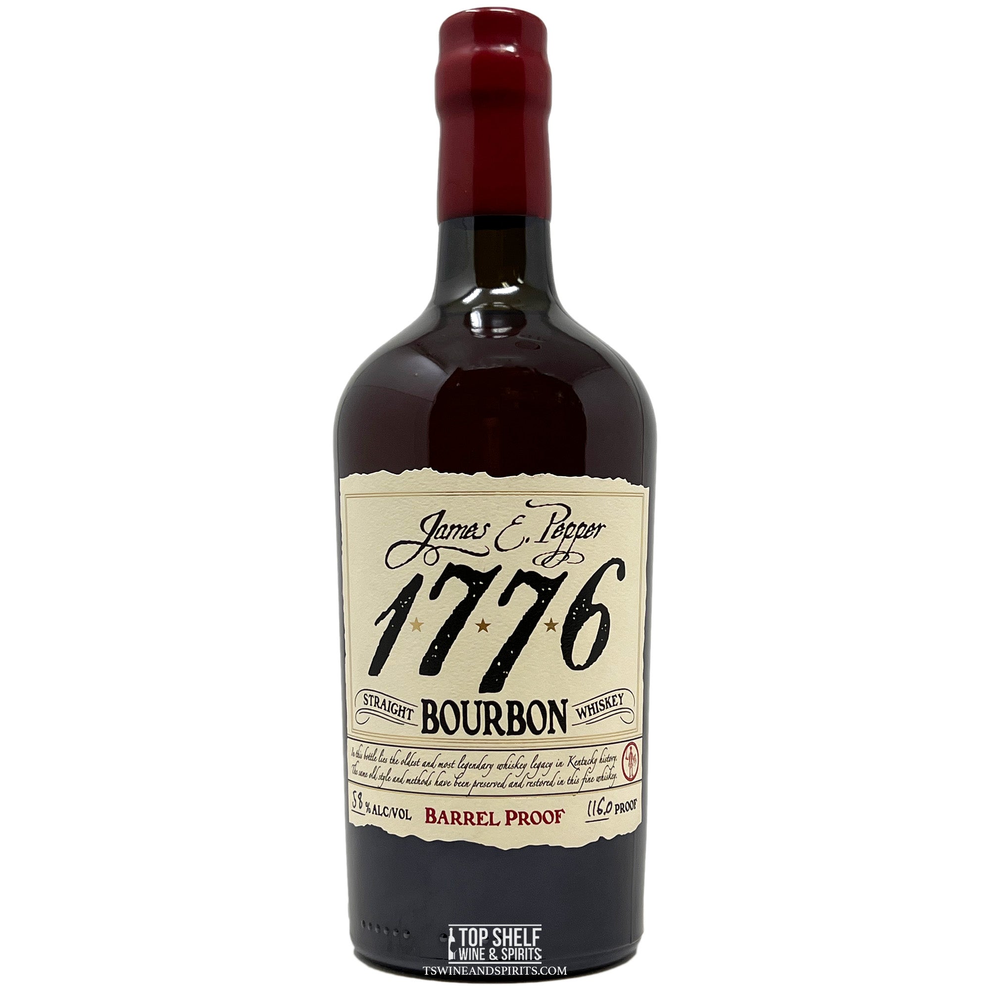 James E. Pepper 1776 Barrel Pf Bourbon 113.4 Pf