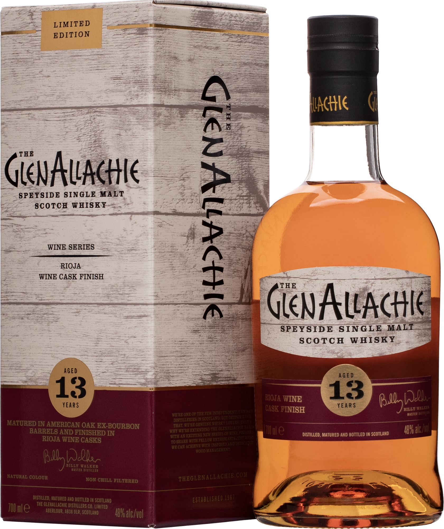 Glenallachie 13 Years Rioja Le Single Malt