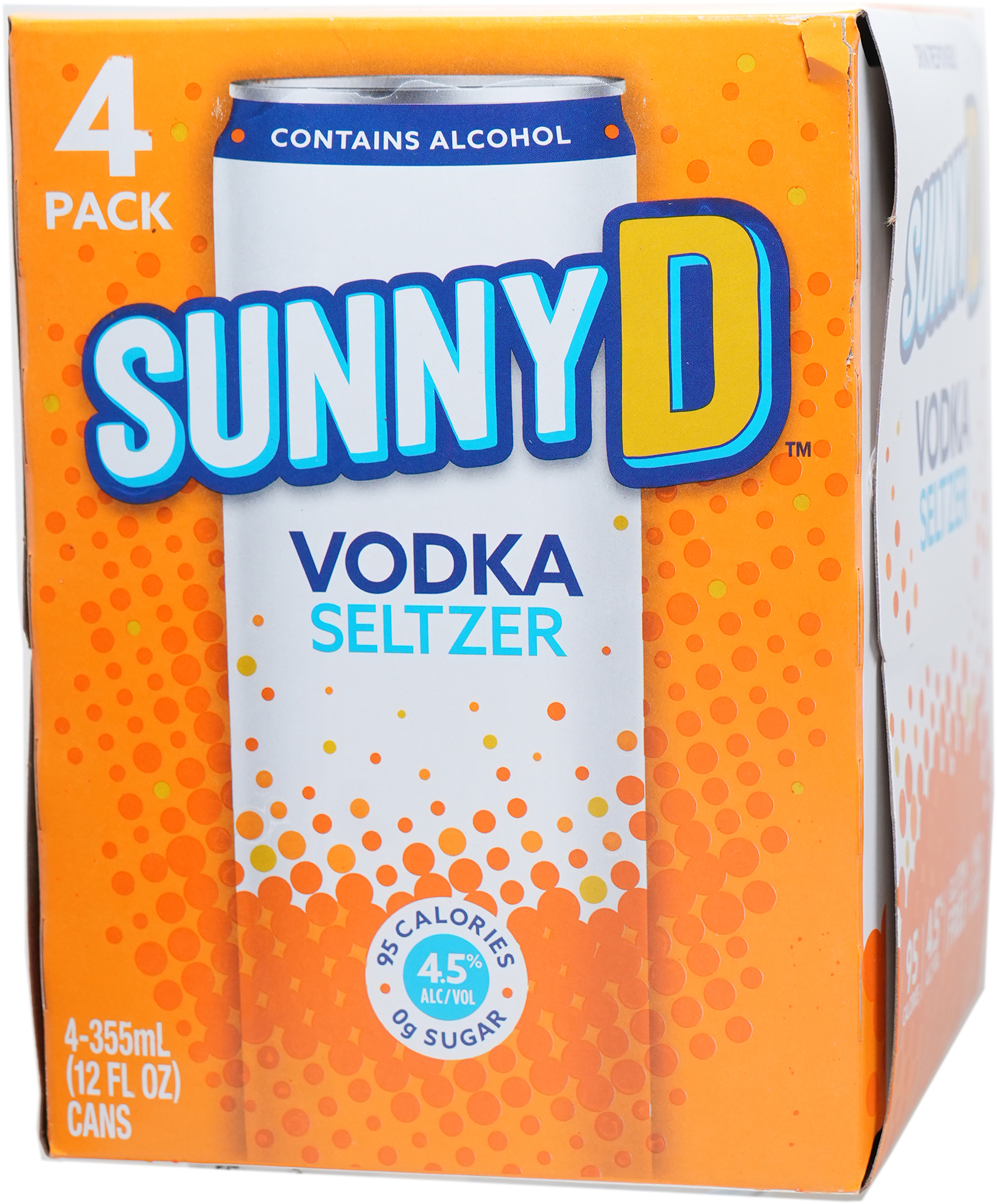 Sunny D Vodka Seltzer 4 Pack Cans