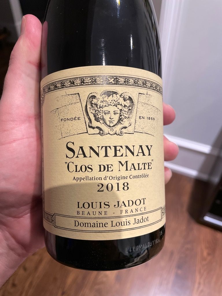 Louis Jadot Clos De Malte Santenay