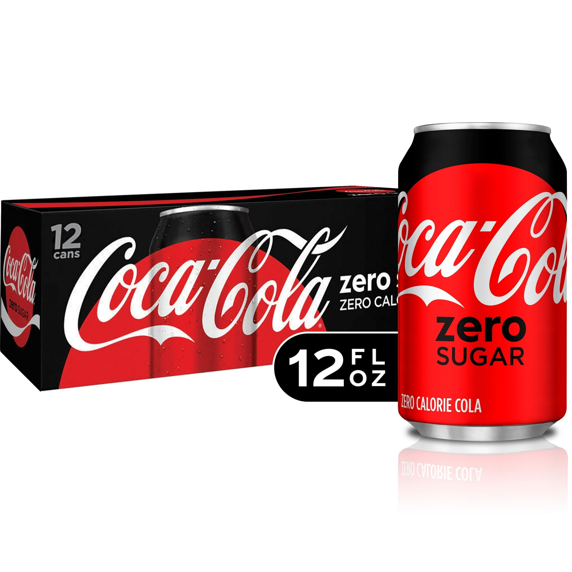 Coca Cola Zero 12 Pack Cans