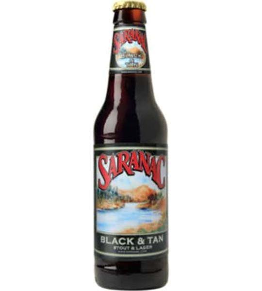 Saranac Black And Tan 6 Pack Bottles
