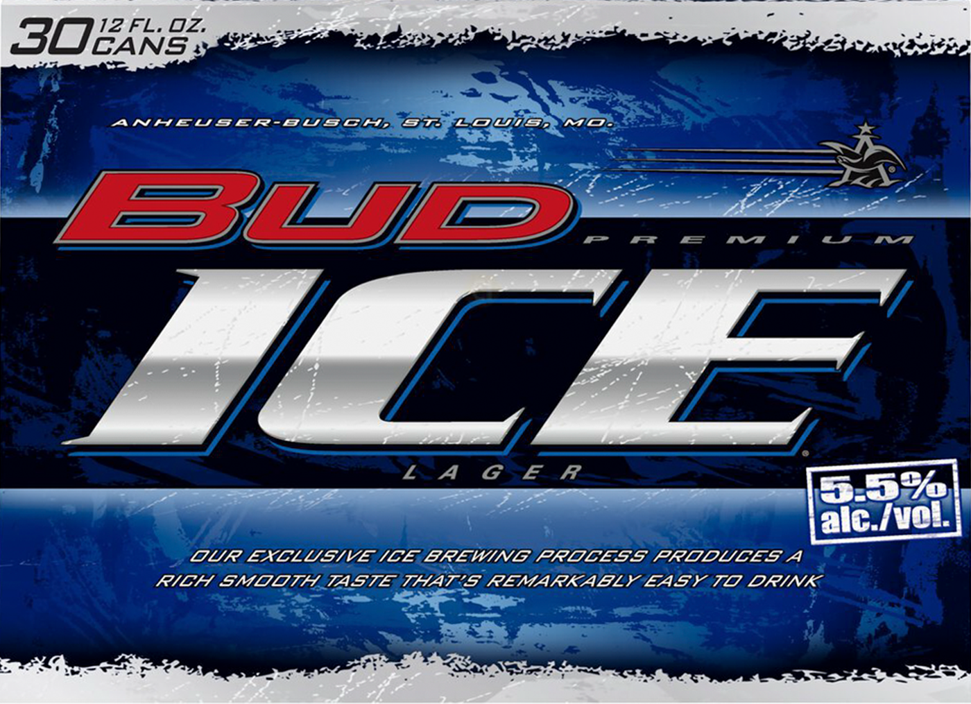 Bud Ice 12 Pack Cans