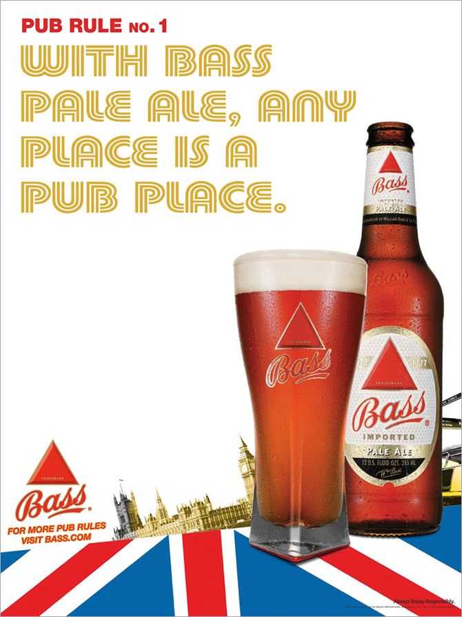 Bass Pale Ale 4 Pack Cans