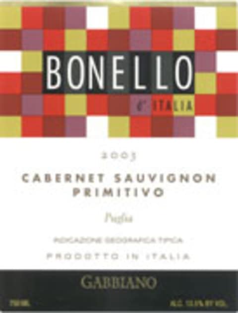 Bonello Cab/Primitivo