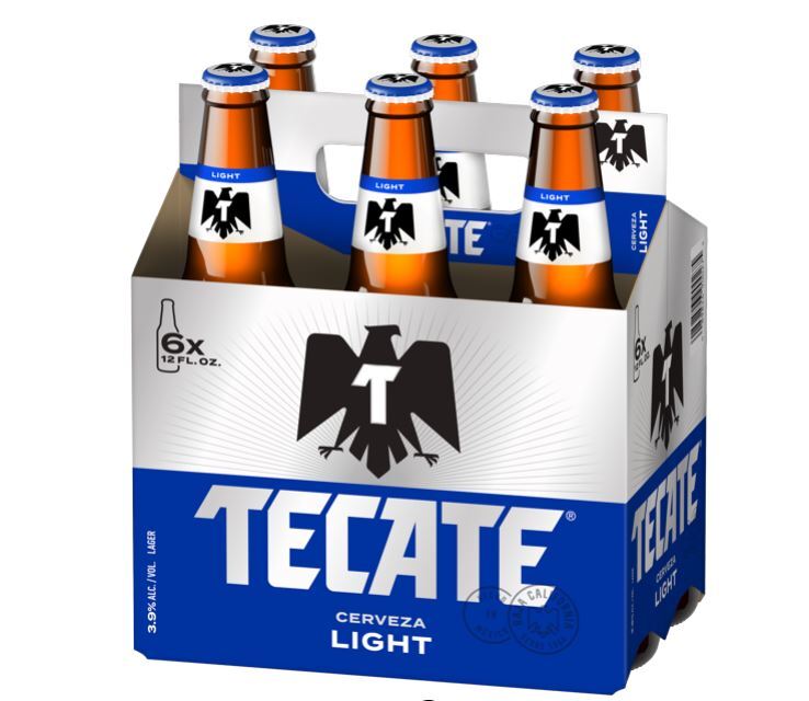 Tecate 6 Pack Bottles
