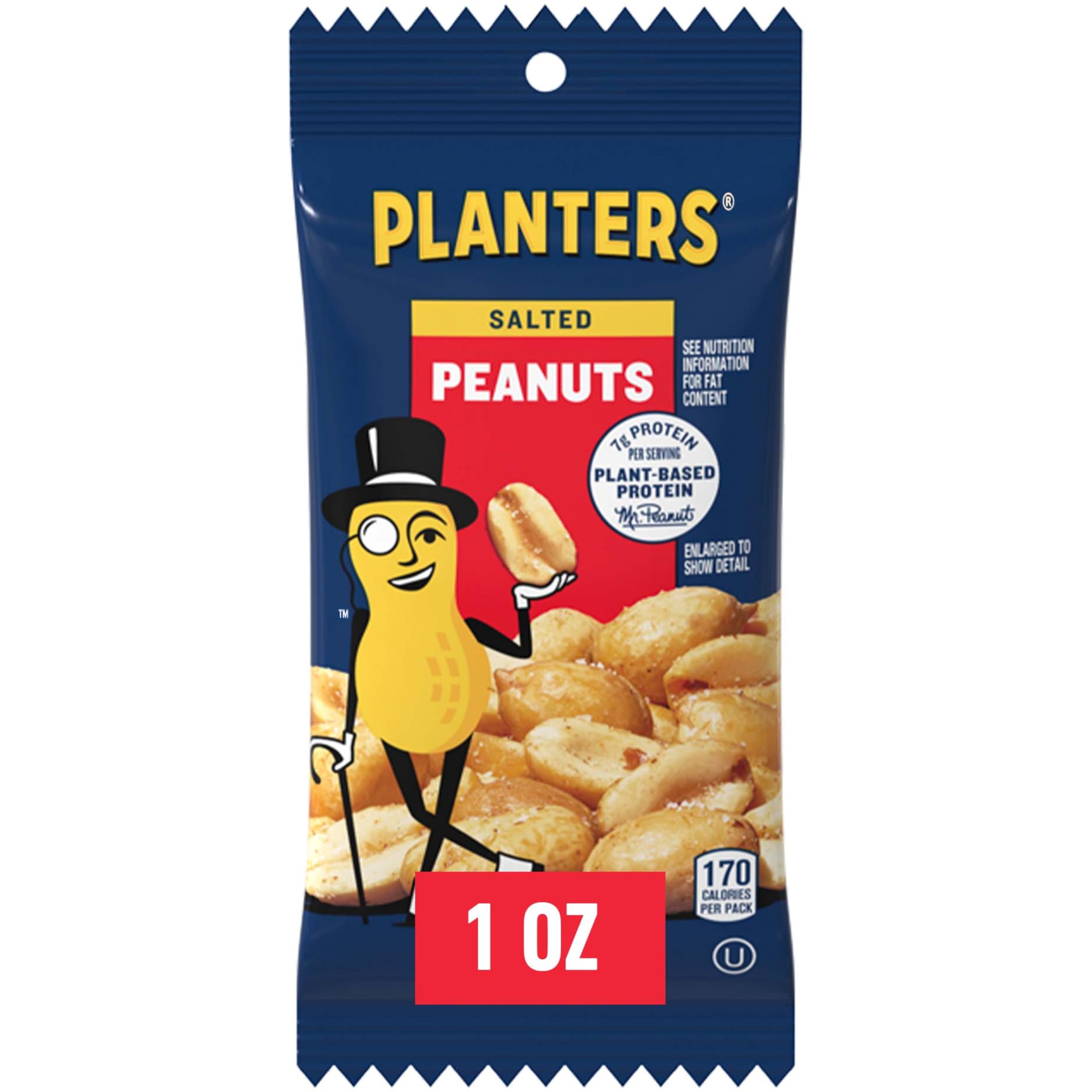 Planters Tube Salted Peanuts