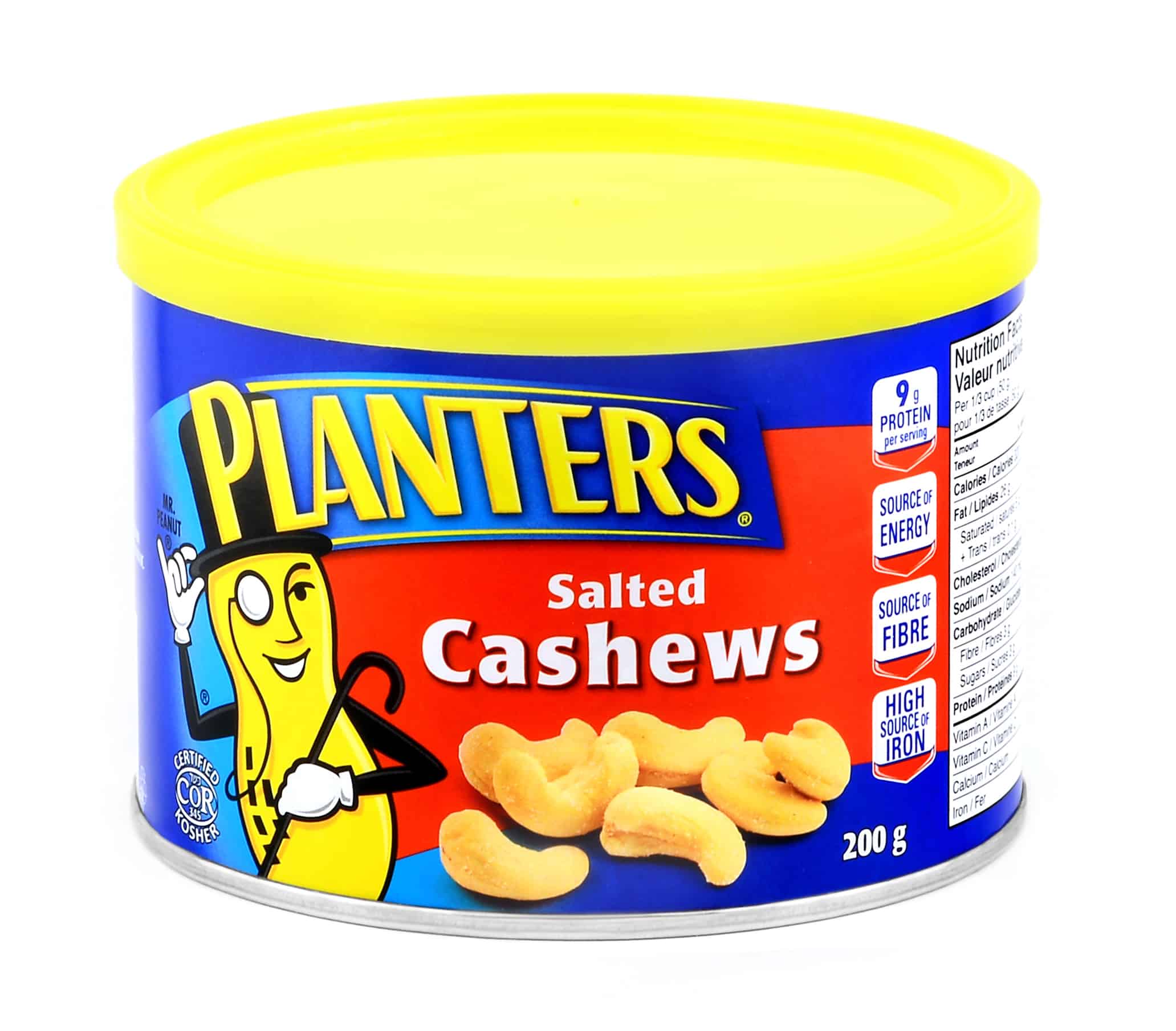 Planters Tube Salted Cashews