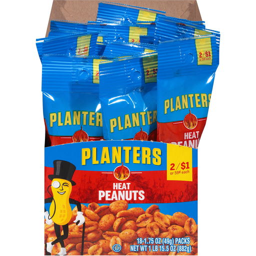 Planters Big Bag Heat Peanuts