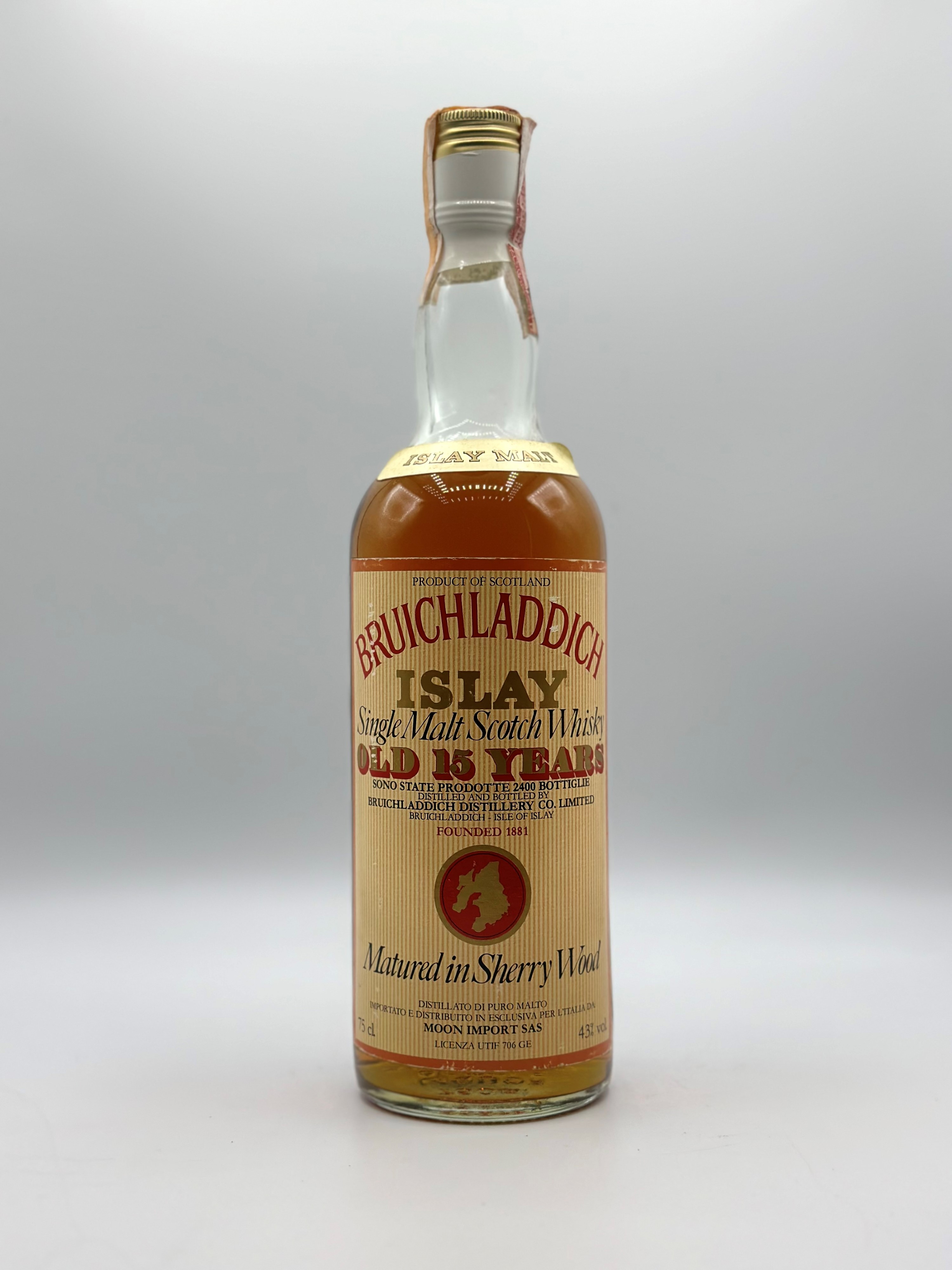 Bruichladdich 15 Years Single Malt