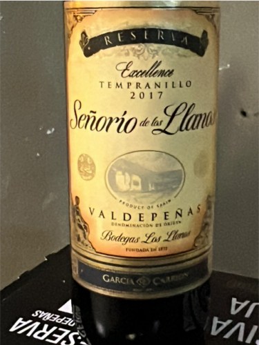 Señorio De Los Llanos Reserva Tempranillo