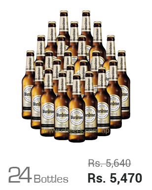 Warsteiner 24 Pack Bottles