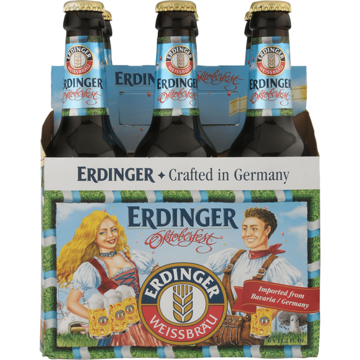 Erdinger Oct Fest Weizen 6 Pack Bottles