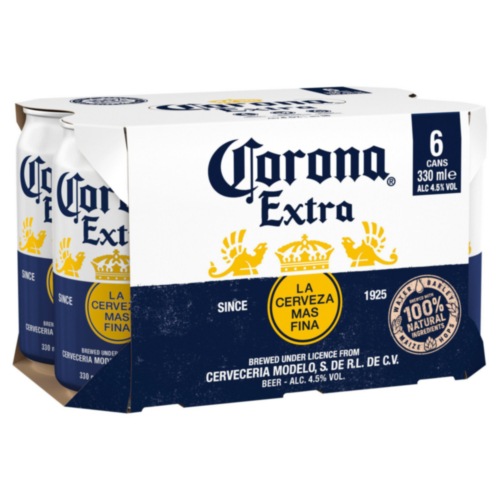 Corona 6 Pack Cans