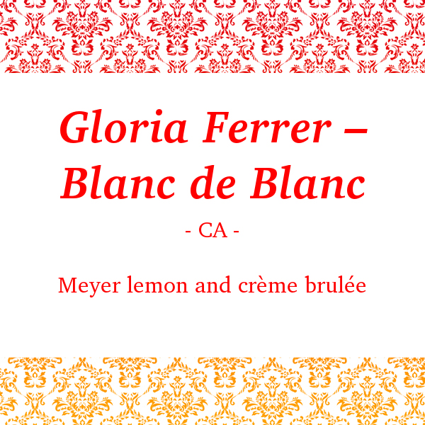 Gloria Ferrer Blanc De Blanc