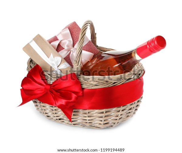 Gift Basket 1btl Fala And Pistachi Wine Basket