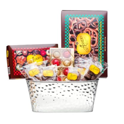 Gift Basket Nut, Cheese, Choco