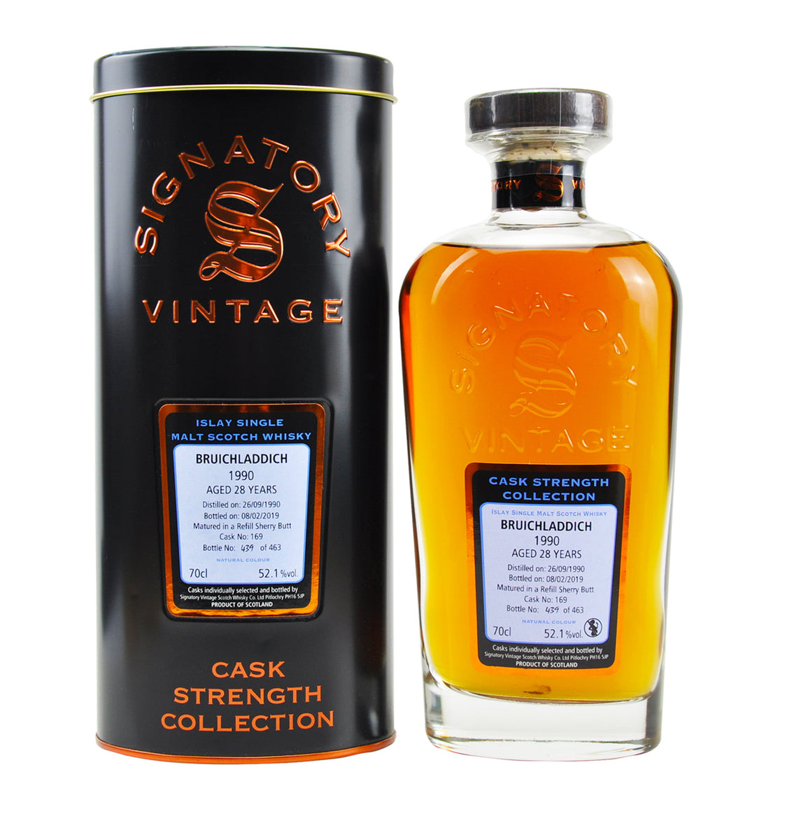 Bruichladdich Cask Strength Single Malt