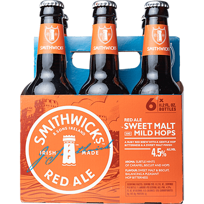 Smithwick's Irish Ale 12 Pack Bottles