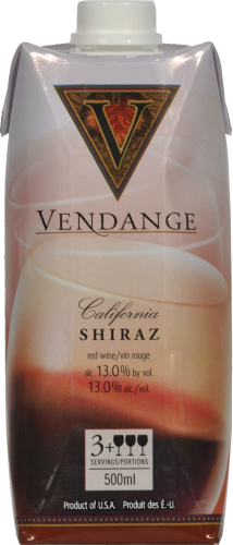 Vendange Shiraz