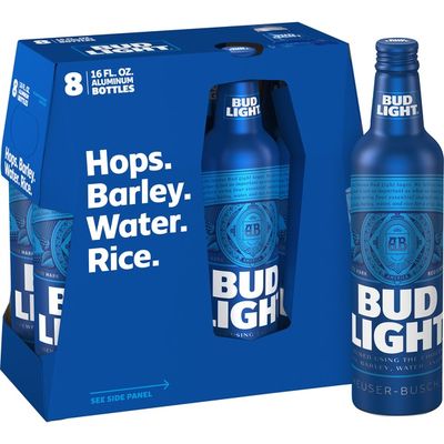 Bud Light Alu 6 Pack Bottles