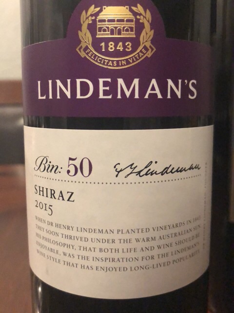 Lindemans Bin 50 Shiraz