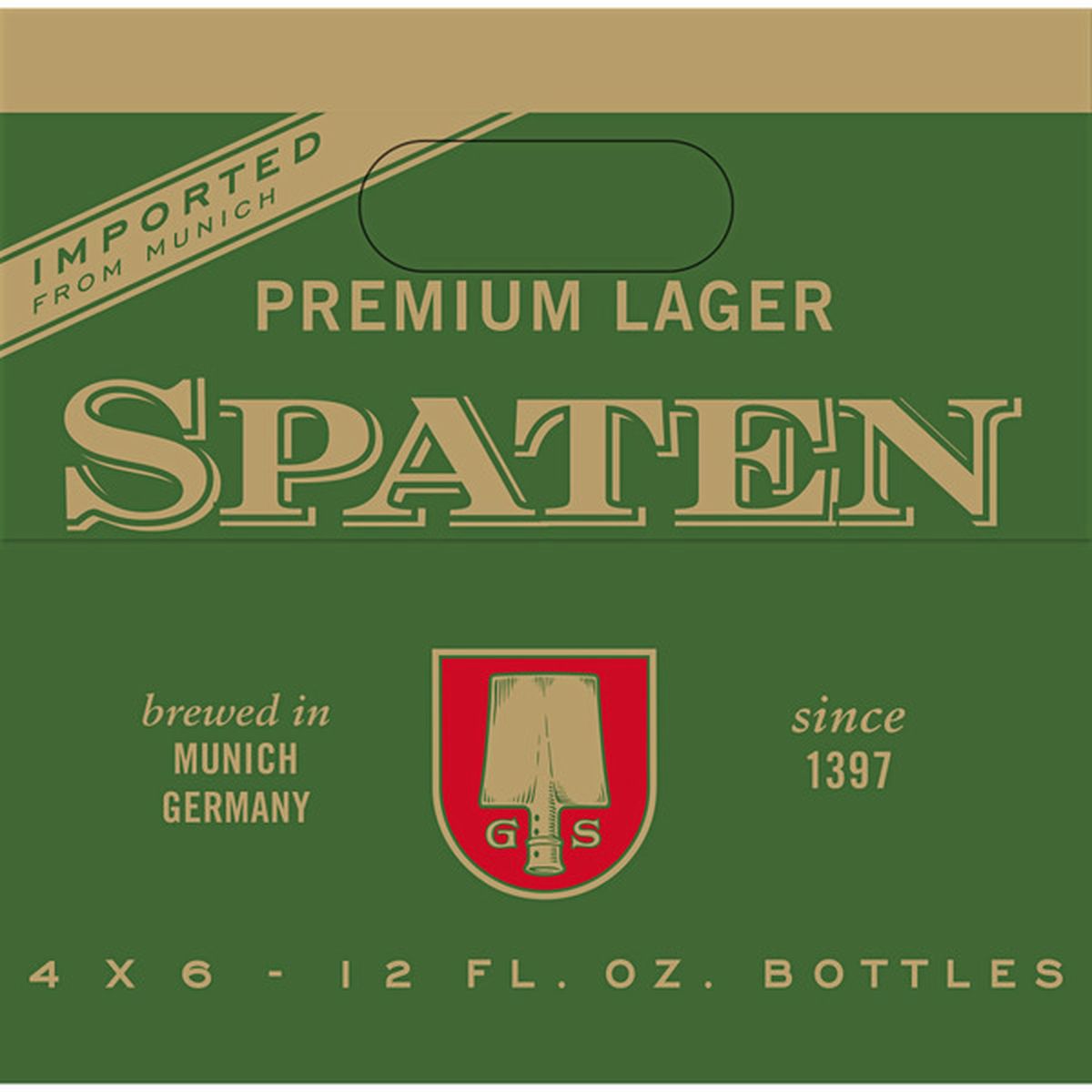 Spaten Lager 12 Pack Bott