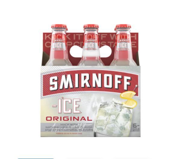 Smirnoff Ice Light 6 Pack Bottles