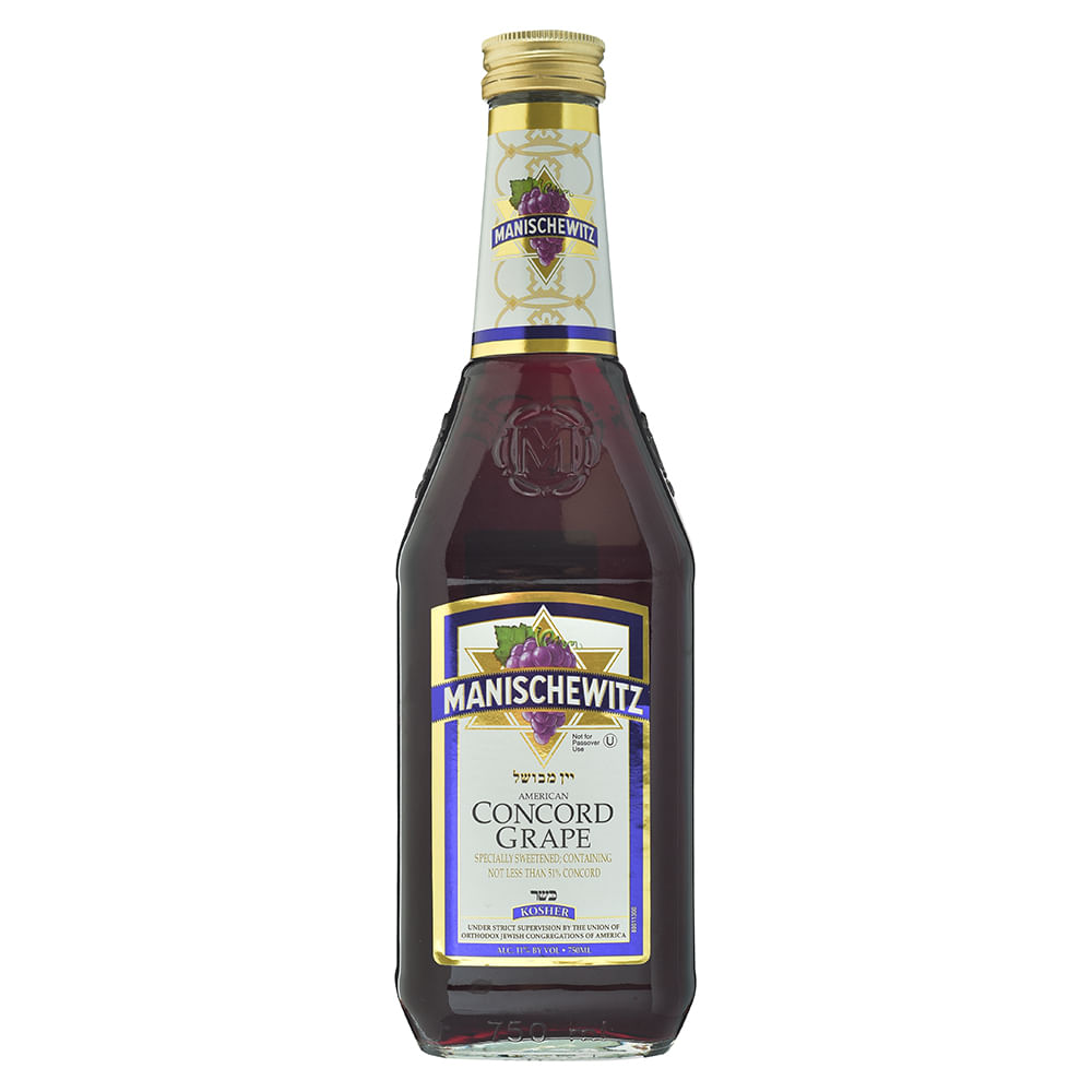 Manischevitz Medium Dry Concord Grape